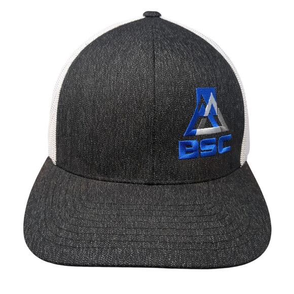 ESC Snapback Trucker Hat Black One Size Adjustable Embroidered Pacific Headwear - Picture 1 of 10